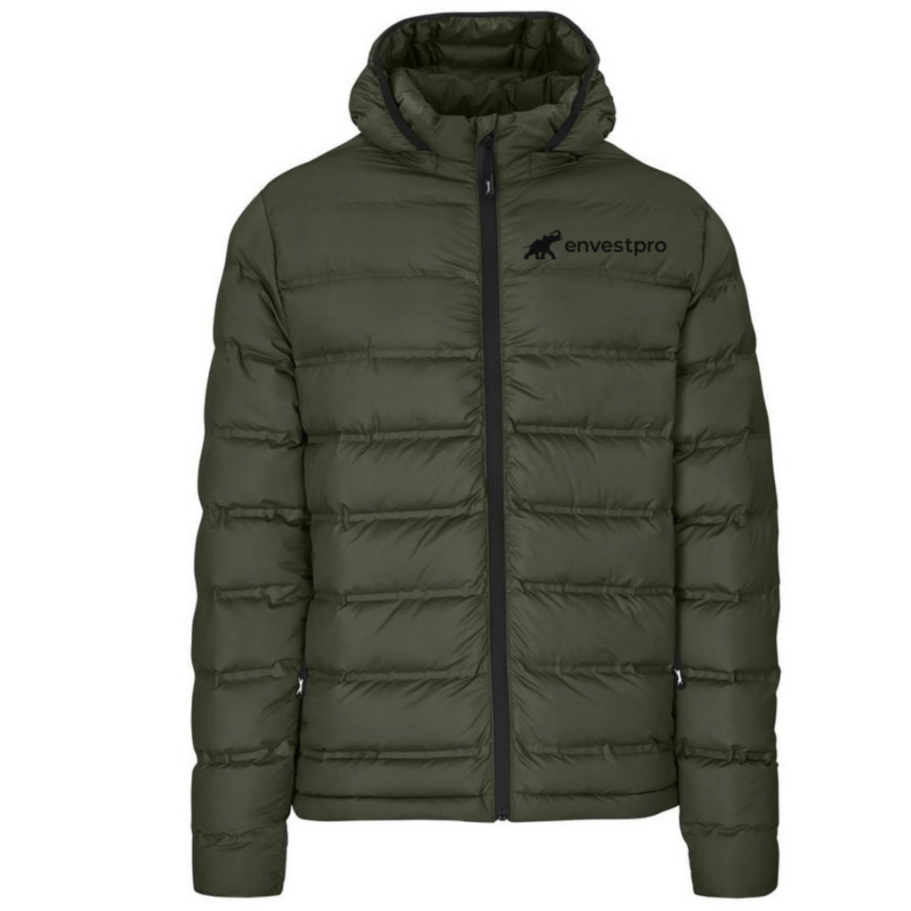 Ecco Solar Slazenger Hooded Puffer Jacket